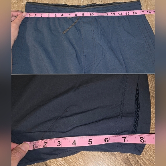 KUHL Slate Pirate Blue Kruiser Casual Hiking Nylon Shorts w/ Pockets Men's L - Picture 9 of 9